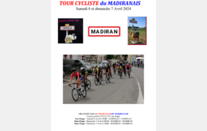 TOUR CYCLSTE DU MADIRANAIS
