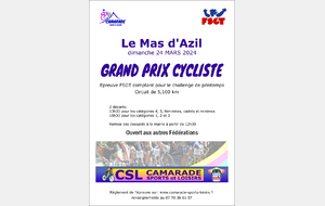 GRAND PRIX CYCLISTE DU MAS D'AZIL