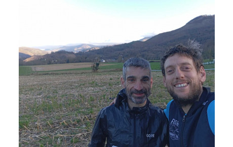 Trail : Dorian et Davy ont posé le vélo pour chausser les baskets